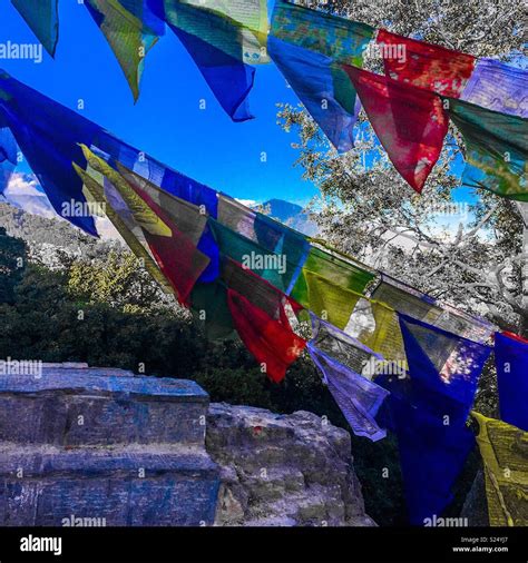 Prayer flags, Nepal Stock Photo - Alamy