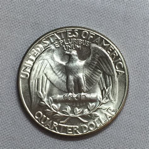 1964 SILVER Brilliant Uncirculated Washington Quarter | Property Room