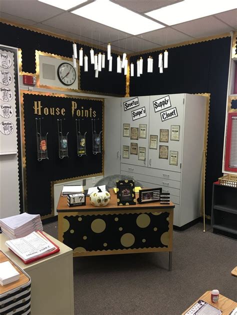 Harry Potter themed classroom | Harry potter classroom, Harry potter ...