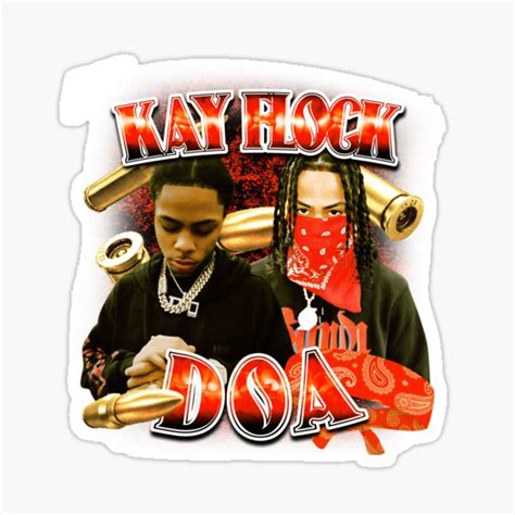 "KAY FLOCK (FREE KAY FLOCK SHIRT)" Sticker for Sale by jose Martinez | Redbubble