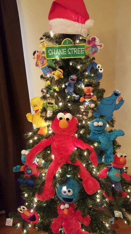 Sesame Street Themed Christmas Tree … | Christmas tree themes, Elmo ...