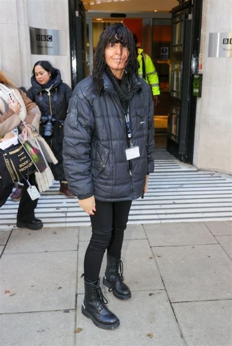 CLAUDIA WINKLEMAN Arrives at Her Weekly Radio Show in London 11/11/2023 ...