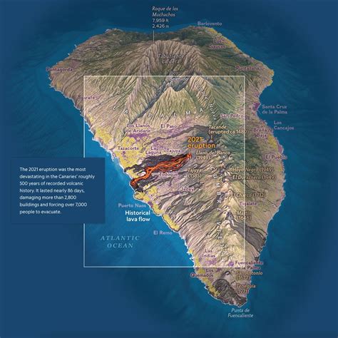 NatGeoMaps on Twitter: "After one of the Canary Islands' worst volcanic ...