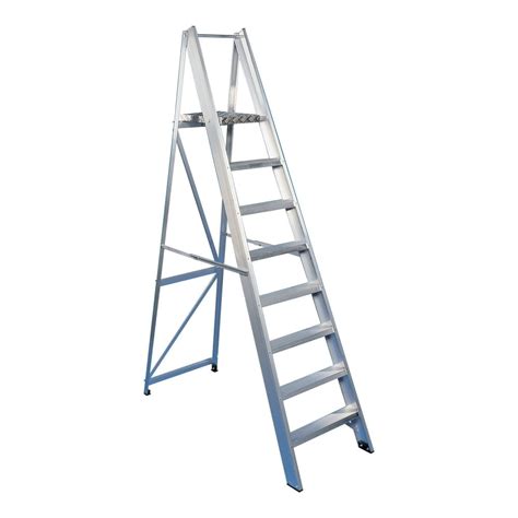 Heavy Duty Class 1 Aluminium Folding Platform Steps | PARRS