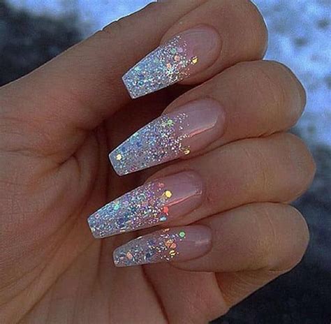 50 Cool Glitter Ombre Nails That are Trending This Summer! #glitternails #ombrenails # ...