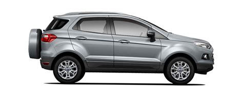 Ford EcoSport Colors - Grey, Black, Silver, Red, Blue, Brown, White - GaadiKey