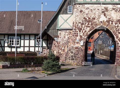 Neustadt Harz Historic Town Gate to the Old Town Stock Photo - Alamy