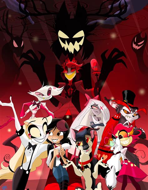 Halloween at Hazbin Hotel by BlueDragon0812 on DeviantArt