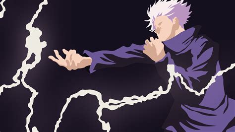 Jujutsu Kaisen 4k Minimal Satoru Gojo Art Wallpaper, HD Anime 4K Wallpapers, Images and ...