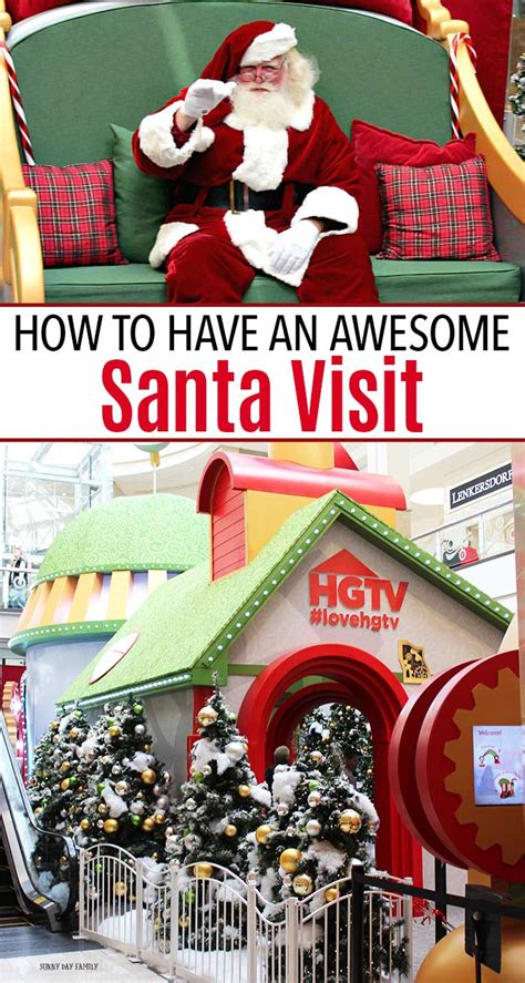 How to Have an Awesome Santa Visit this Year | Sunny Day Family