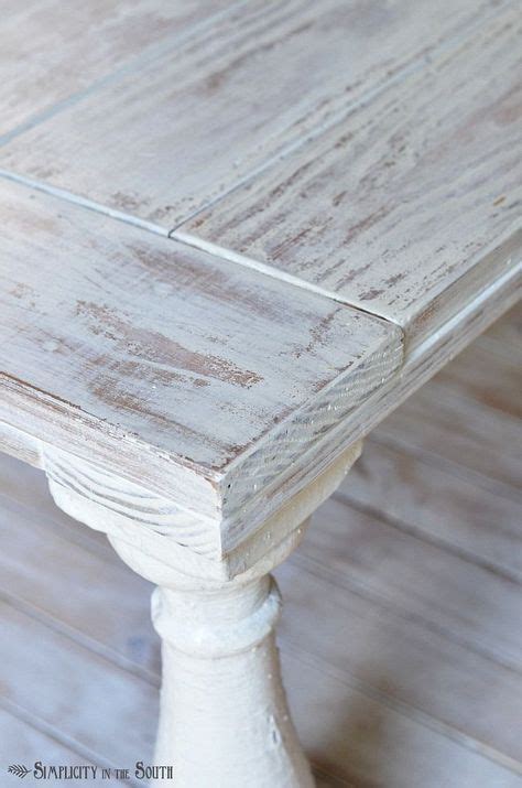 How to Distress Wood Furniture with Milk Paint and Wet Rag Sanding ...