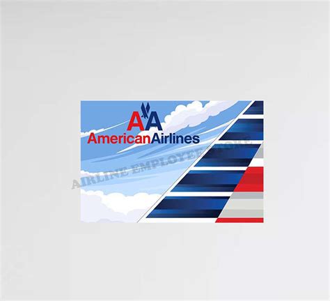 American Airlines Livery Tail Design Decal Stickers – Airline Employee Shop