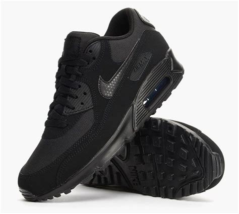 An All-Black Nike Air Max 90 With Added Detail | Nike shoes cheap, All ...