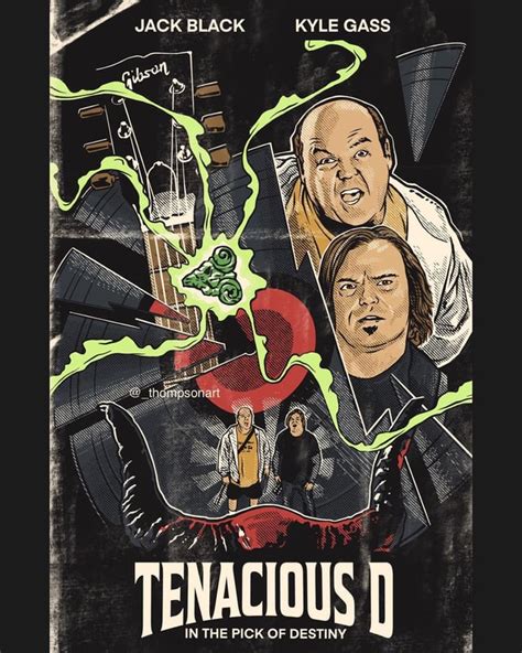 Movie poster illustration (OC) : r/TenaciousD