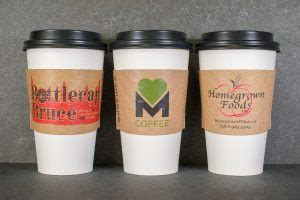 Coffee Cup Sleeves – HotShot Coffee Sleeves – Custom Printed Cup Sleeves