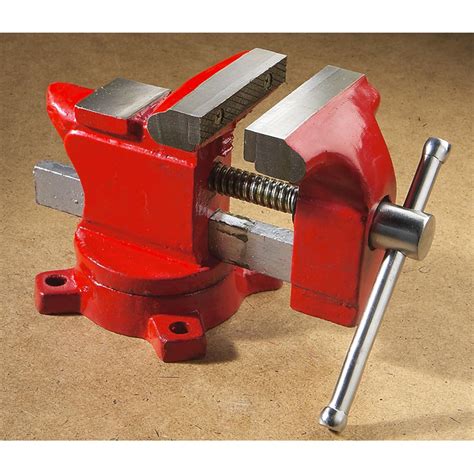 KR Tools® 3 1/2" Bench Vise - 139033, Garage & Tool Accessories at ...