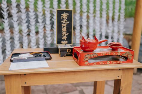 Traditional Japanese San-San Kudo Sake Ceremony Supplies