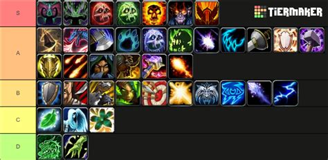 World of Warcraft Class Tier List (Community Rankings) - TierMaker