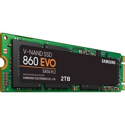 Samsung 2TB 860 EVO SATA III M.2 Internal SSD MZ-N6E2T0BW B&H