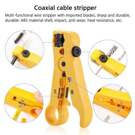 Network Repair Plier Tool Kit with Utp Cable Tester Spring Clamp ...