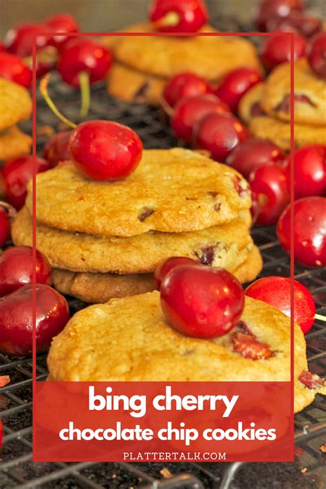 This easy recipe using bing cherries makes delicious homemade cookies ...