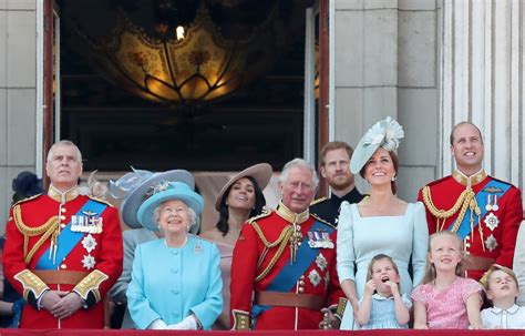 The Royal Family at Buckingham Palace | Royal Family at Trooping the ...