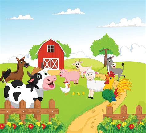 Farm Cartoon Wallpapers - Wallpaper Cave