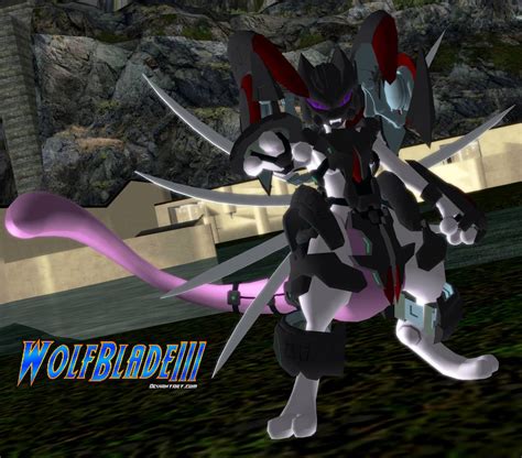 Armored Mewtwo by WOLFBLADE111 on DeviantArt