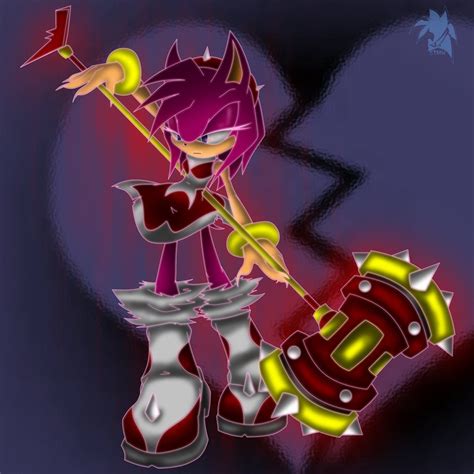 Dark Amy EV - Evil Sonic Characters Fan Art (16925078) - Fanpop