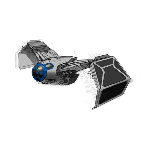 Tie Fighter redesign on Behance