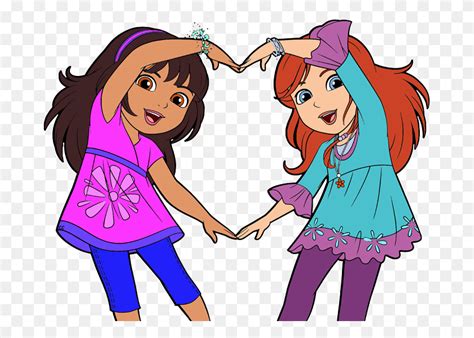 Dora And Friends Clipart Images Cartoon Clip Art Two - vrogue.co