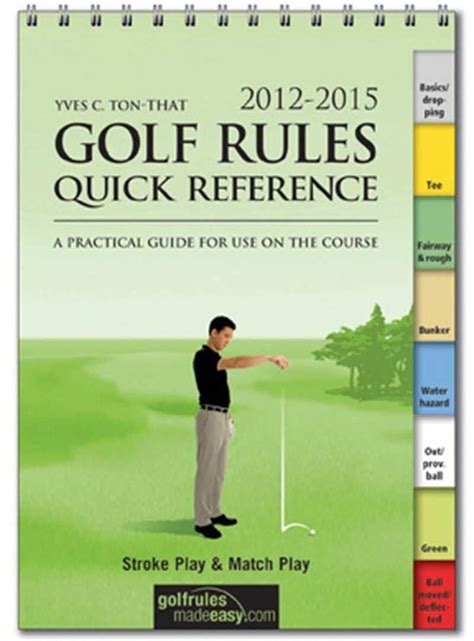 Golf Rules Quick Reference 2012 â 2015 #golflessons #Golfcourses #golfrules | Golf rules, Golf ...