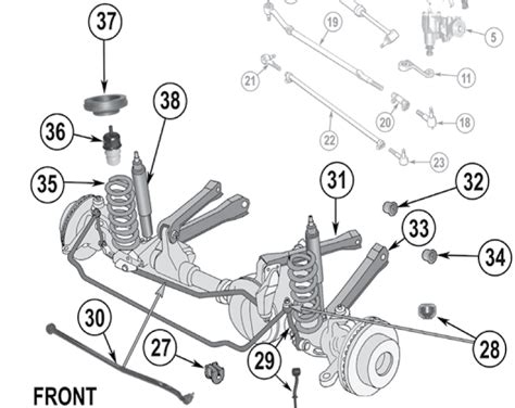 1995 Jeep Grand Cherokee Suspension Diagram