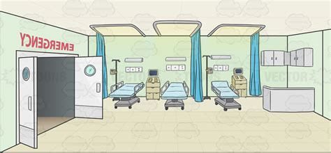 Hospital Room Background Cartoon - Altered Perception