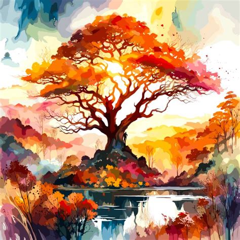 Watercolor Fantasy. Scenery - VikArtStudio - Digital Art, Landscapes ...