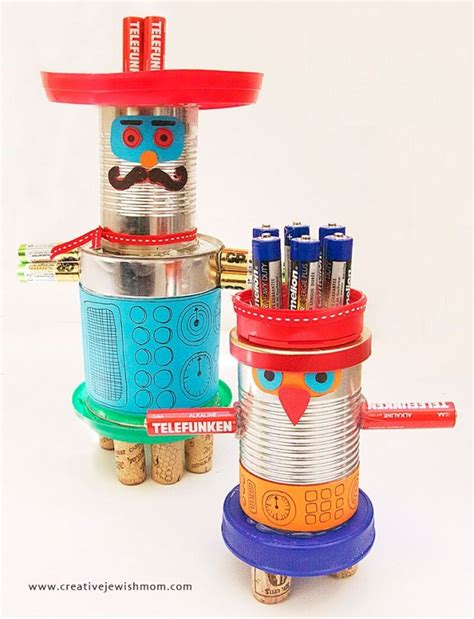 20 Recycled Tin Can Crafts for Kids to Make and Play