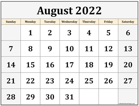 August 2022 To July 2023 Calendar Template - PELAJARAN