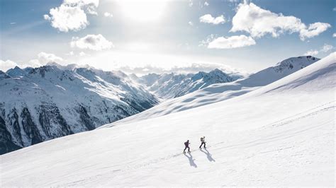 Two Man Hiking on Snow Mountain · Free Stock Photo