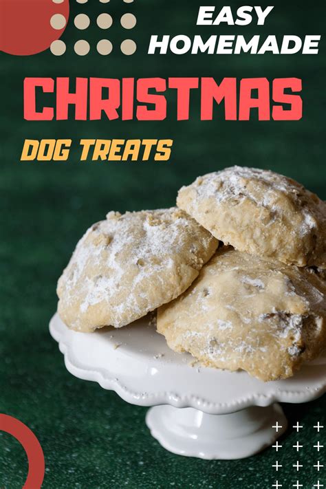 Easy Homemade Christmas dog treats | Holiday Recipes for dog treats