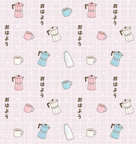 "Ohayou Pattern" by LuYukari | Redbubble