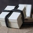 Cream Cardboard Gift Box By The Wedding Of My Dreams | notonthehighstreet.com