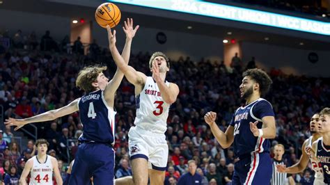 No. 21 Saint Mary's ends No. 17 Gonzaga's monopoly of WCC Tournament ...