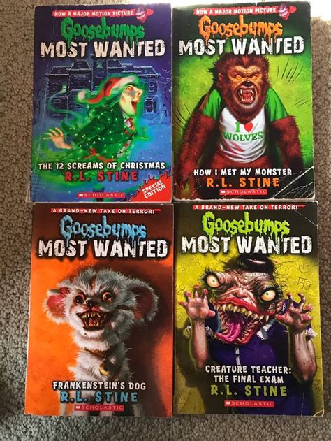 goosebumps most wanted book bundle on Mercari | Goosebumps books ...