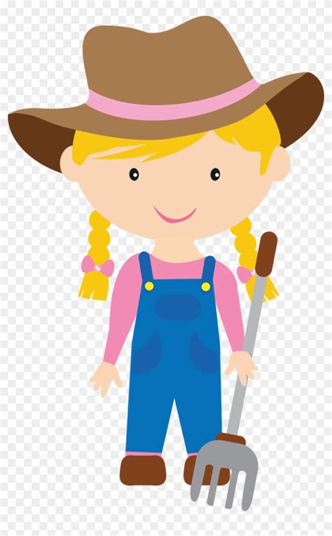 Farm Girl - Farmer Girl Clipart - Free Transparent PNG Clipart Images Download