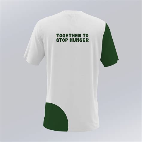 T-SHIRT Design (Green Sleeve) – Hunger No More