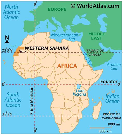 Western Sahara Maps & Facts - World Atlas