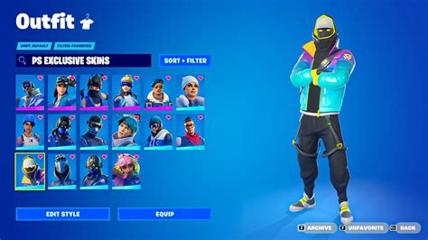 All Playstation Exclusive Skins in Fortnite (2018 - 2023) - YouTube