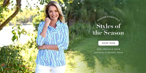 Women's Clothing & Ladies Resort Wear | Anthony's Florida