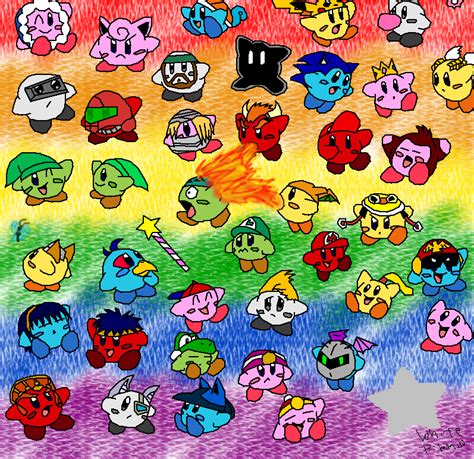 White's Brawl Series- Kirby by White-Pikmin on DeviantArt