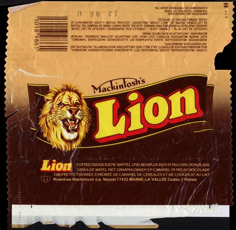 UK - Rowntree-Mackintosh's - Lion - chocolate candy bar wr… | Flickr